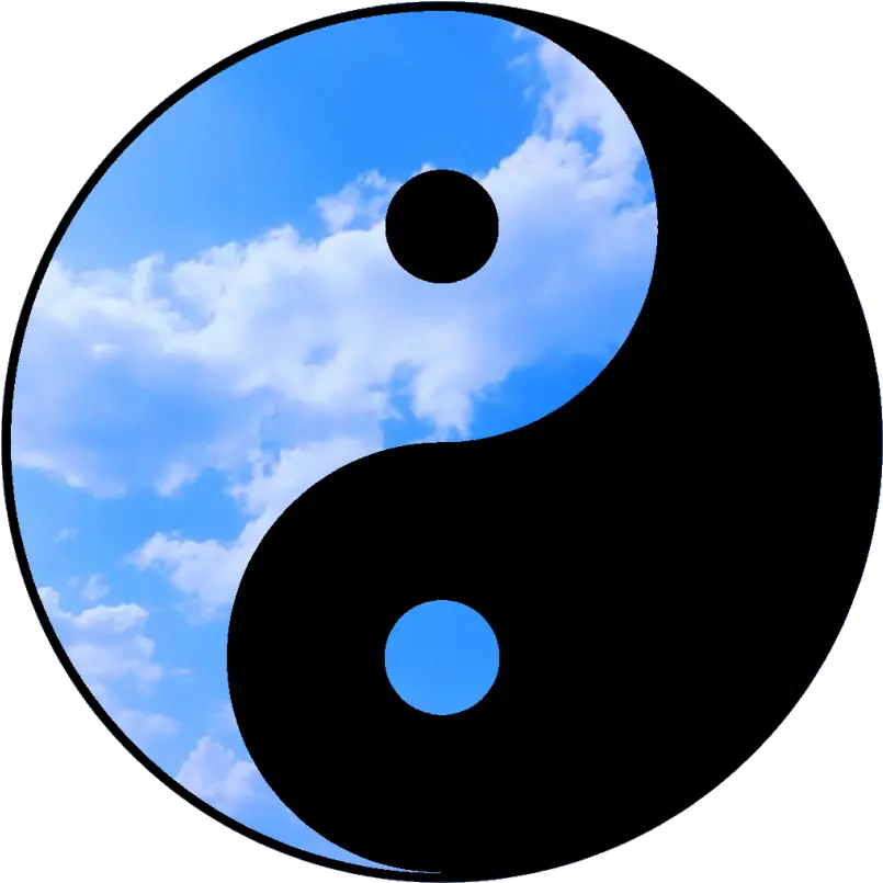 The Meaning Of Yin Yang Blue Png Yin Yang Png