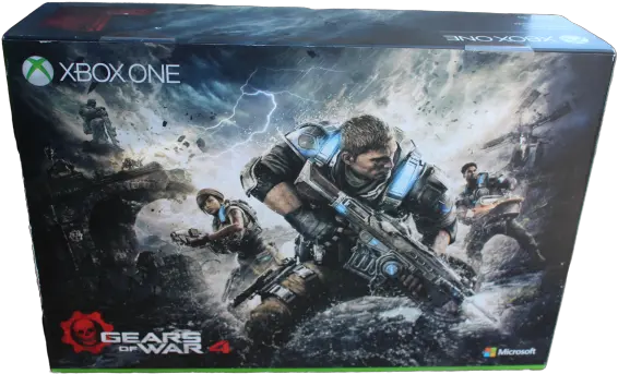 Xbox One S 23n 00001 2tb Limited Edition Console With Gears Of War 4 Gears Of War Png Gears Of War 4 Logo
