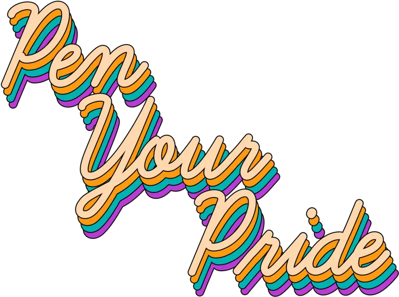 Lesbian Gay Bisexual Trans Calligraphy Png Wattpad Logo