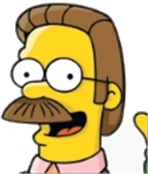 Jesus Would Really Make Ned Flanders Ned Flanders Png Ned Flanders Png