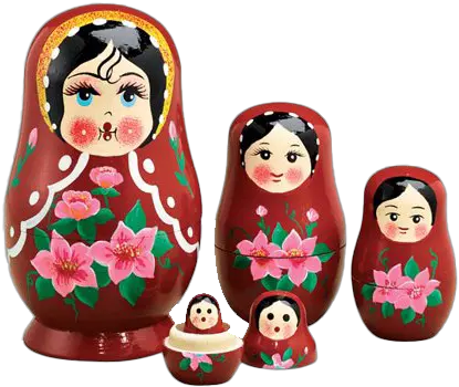 Matryoshka Doll Png Hd Quality Traditional Russian Nesting Dolls Doll Png