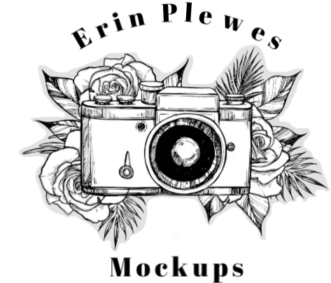 Erin Plewes Mockups Creative Art And Digital Designs Camara Vintage Dibujo Png Etsy Icon Black