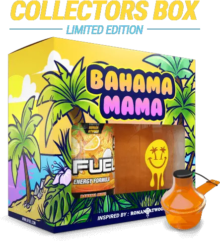 Bahama Mama Gfuel Collectors Box G Fuel Shaker Bahama Mama Png Gfuel Logo