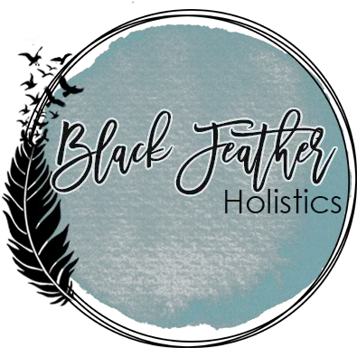 Black Feather Holistics Circle Png Black Feather Png