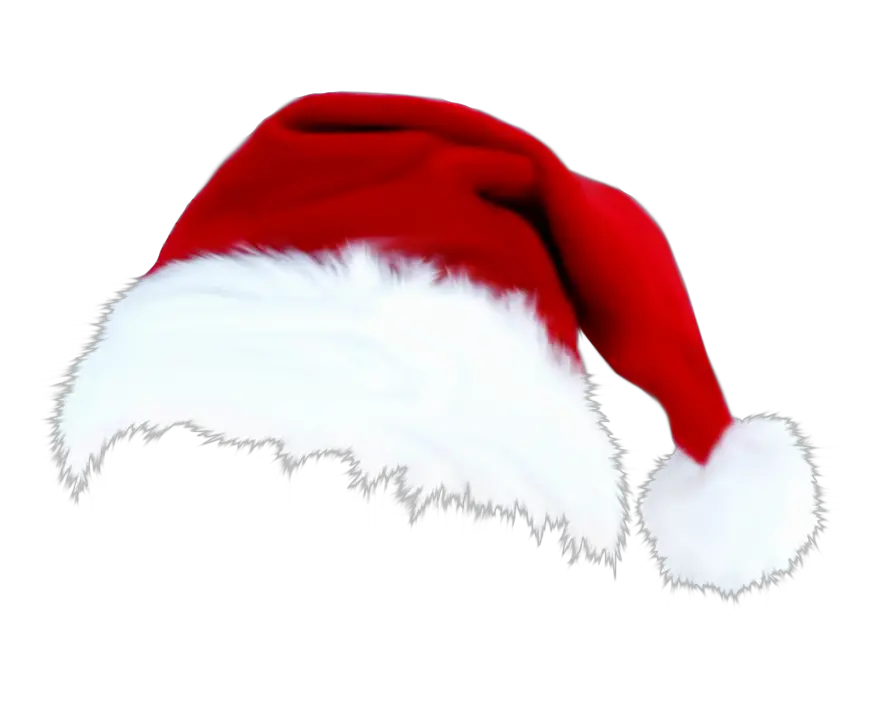 Flat Christmas Hat Png