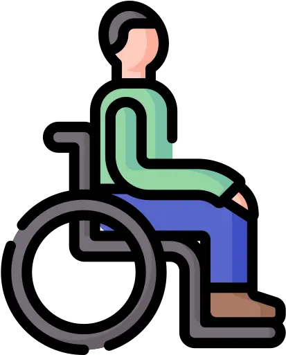 Disabled Person Free Vector Icons Designed By Freepik Disabled Person Icon Png Wheelchair Icon Vector