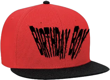 Birthday Boy Snapback Flat Bill Hat Birthday Boy Cap Png Birthday Hats Png