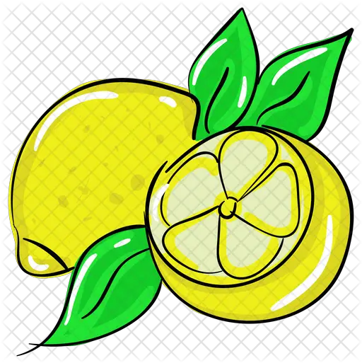 Lemon Slice Icon Of Doodle Style Clip Art Png Lemon Slice Png