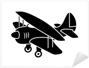 Sticker Plane Icon Pixersus Pictogram Vliegtuig Png Plane Icon