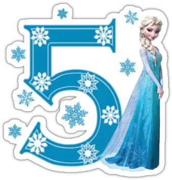 Elsa 5png U0026 Free Transparent Images 37884 Pngio Topo De Bolo Frozen 5 Anos Elsa Frozen Png