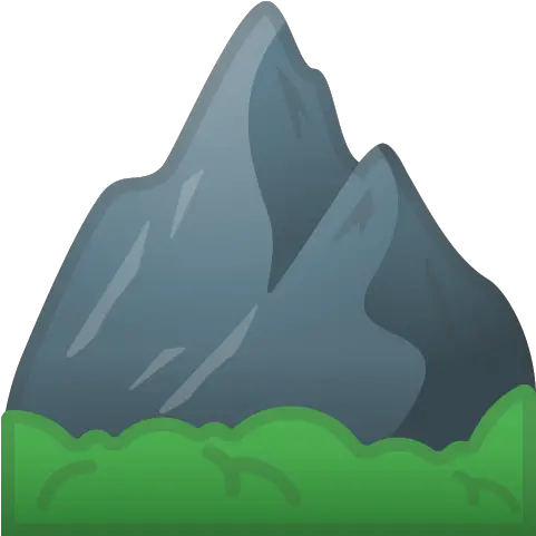 Mountain Icon Noto Emoji Travel U0026 Places Iconset Google Mountain Icon Png Montana Icon
