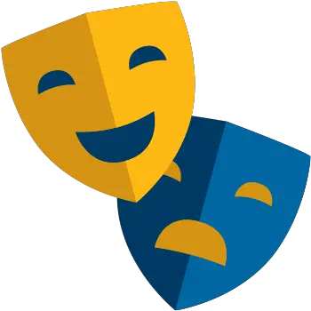 Drama Mask Emoji Driverlayer Search Theater Emoji Transparent Background Png Drama Masks Icon