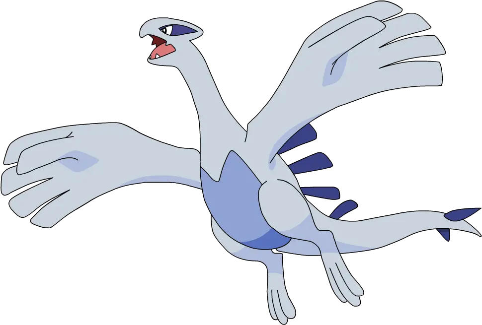 Lugia Lugia Pokemon Articuno Zapdos Moltres Png Lugia Png