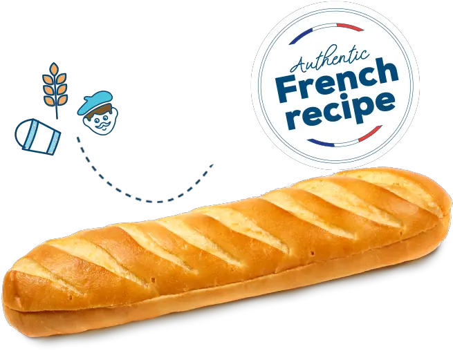 Soft Brioche Baguette Baguette Png Baguette Transparent