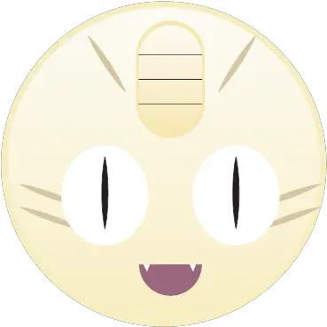 Go Meowth Monster Pokemon Icon Png