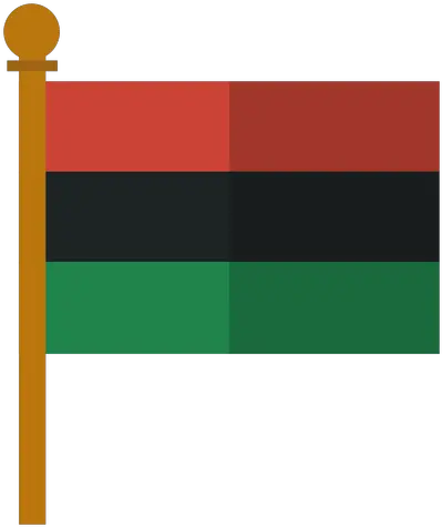 Kwanzaa Pan African Flag Icon Pan African Flag Png Pan Transparent