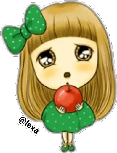 Niña Tierna Stickers For Whatsapp Girly Png Lexa Icon