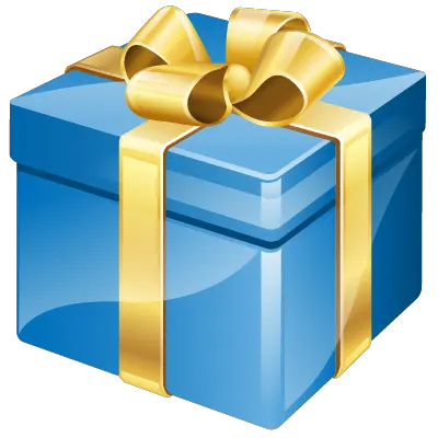 Download Blue Birthday Gift Png Birthday Present Png Birthday Present Png png