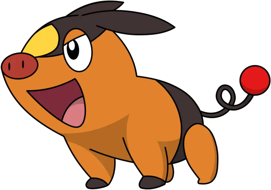 Download Tepig Tough Pokemon Tepig Shiny Full Size Png Black And Orange Cat Pokemon Shiny Eyes Png