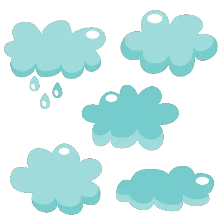 Cloud Set Svg Cutting File For Scrapbooking Cute Cut Files Miss Kate Cuttables Cloud Png Cloud Pngs png