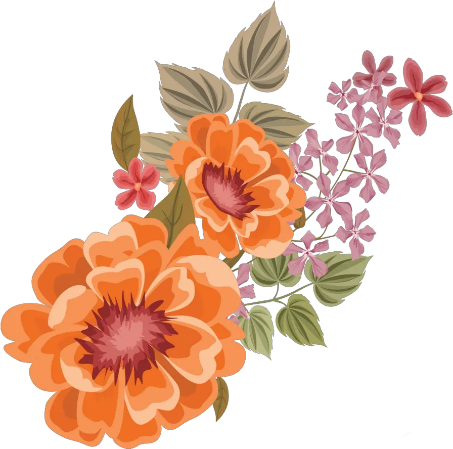 Mq Picsart Orange Flower Png Garden Png