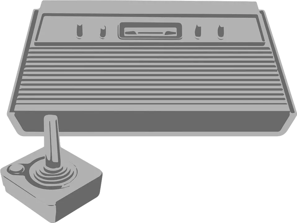 Atari 2600 Console Console Atari Png Atari 2600 Logo