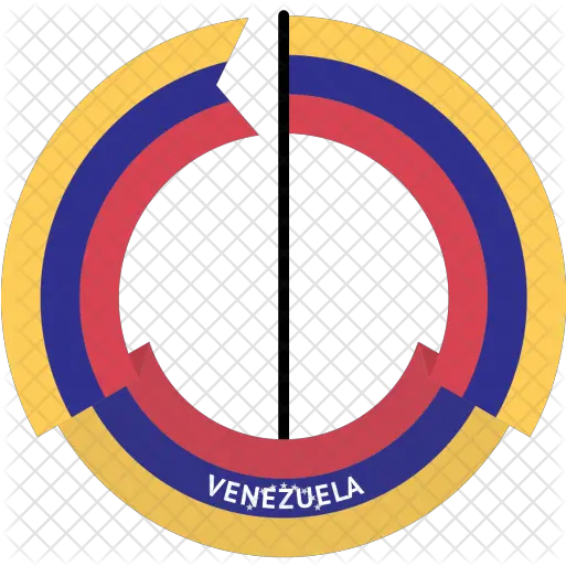 Venezuela Flag Icon Of Flat Style Vertical Png Venezuela Png