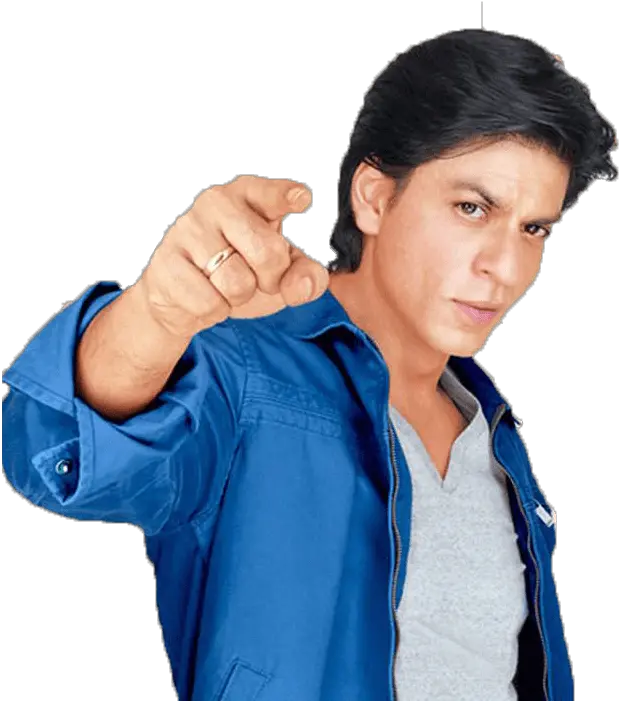 Shahrukh Fair And Handsome Png Finger Pointing At You Png