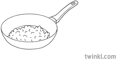 Mothers Day Breakfast In Bed Sequencing Worksheet Fryingpan Scrambled Eggs Black And White Png Scrambled Eggs Png