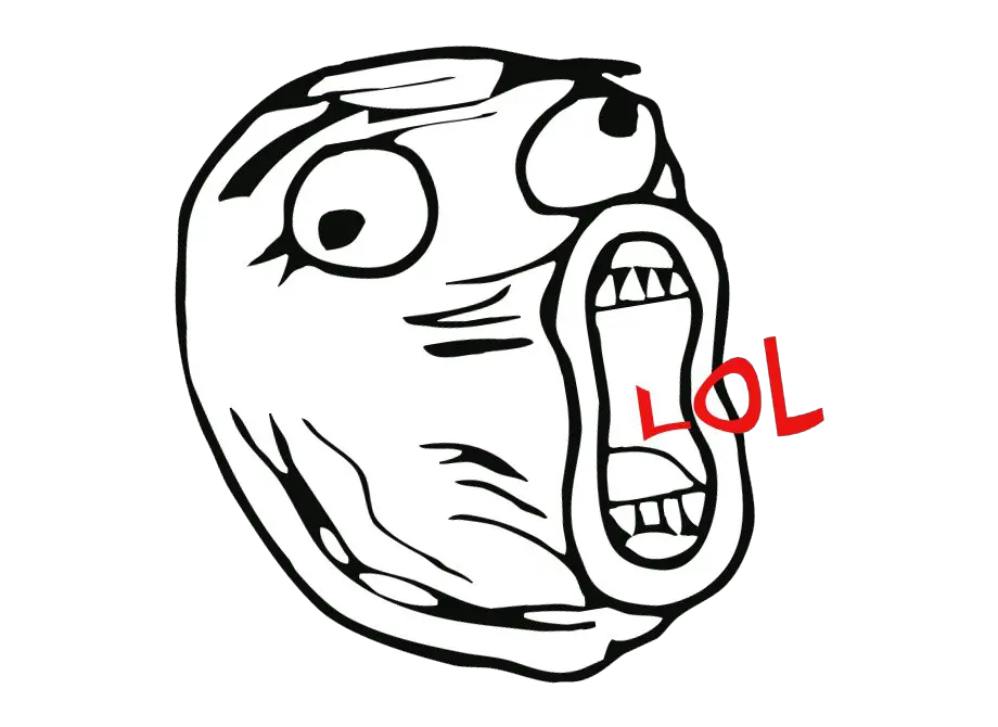 Troll Face Lol Png 7 Image Lol Meme Face Png Trollface Png