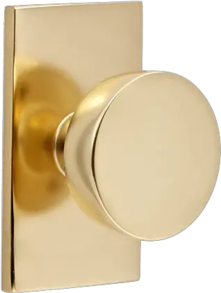 Tumalo Brass Interior Door Knob Set Solid Png Door Knob Png