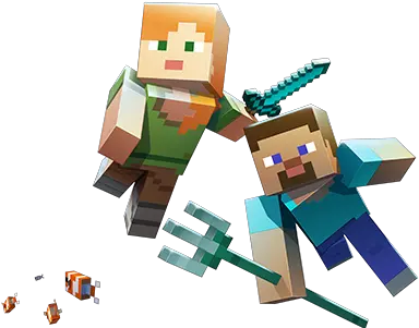 Minecraft Java Edition Minecraft Steve And Alex Drawing Png Minecraft App Icon