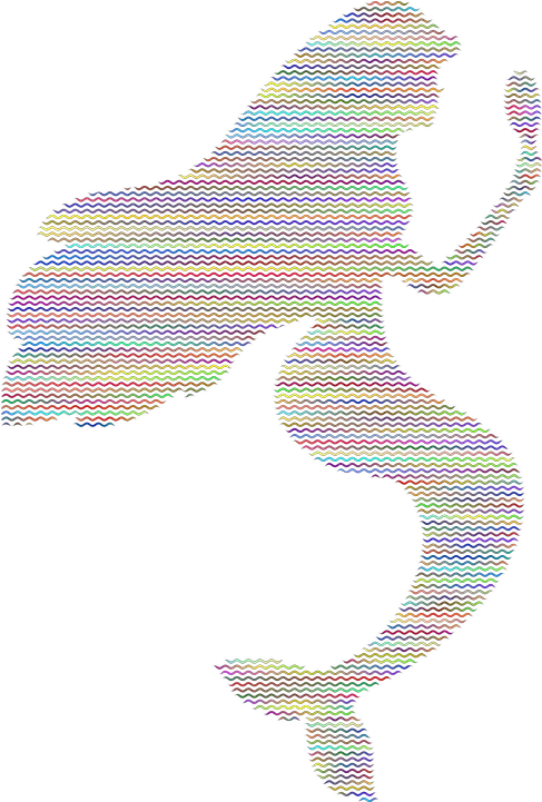 Mermaid Siren Rainbow Free Vector Graphic On Pixabay Art Png Siren Png