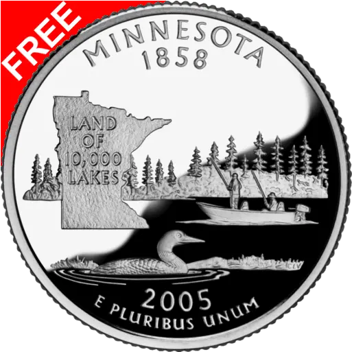 Simple Coin Flip Phonewear Old Versions For Android Aptoide 2005 Minnesota Quarter Png Flip Phone Icon