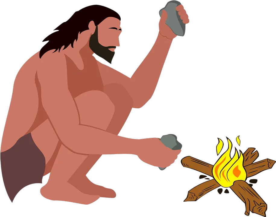 Stone Age Caveman Primitive Edad De Piedra Png Caveman Png