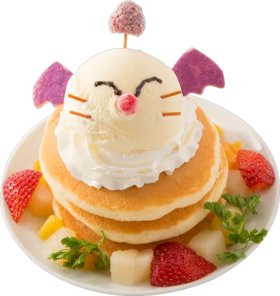 Pancake Png Image Moogle Pancakes Moogle Png