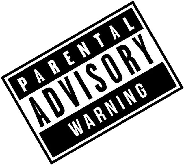 Download Parental Advisory Png Black Parental Advisory Edited Logos Parental Advisory Transparent