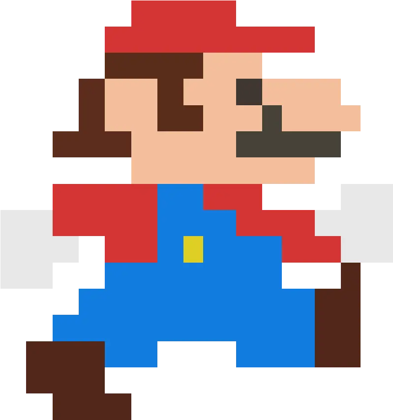 Made Some Jumpman Pallet Donkey Kong Mario Pixel Art Png 8 Bit Mario Png