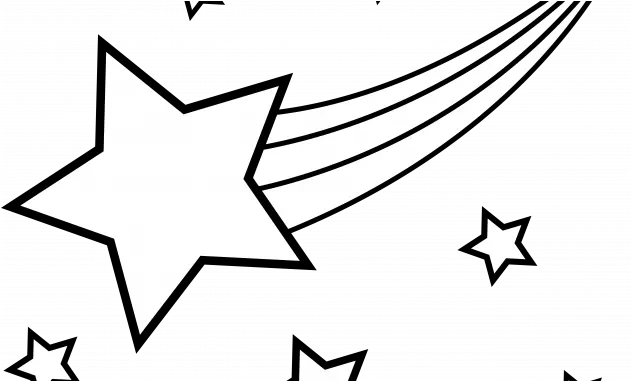 Star Vector Shooting Black And White Shooting Star Full Cute Star Black And White Clipart Png Star Vector Png png
