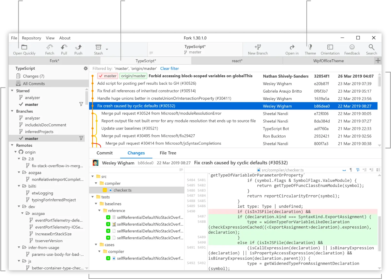 Fork A Fast And Friendly Git Client For Mac And Windows Screenshot Png Github Logo Transparent