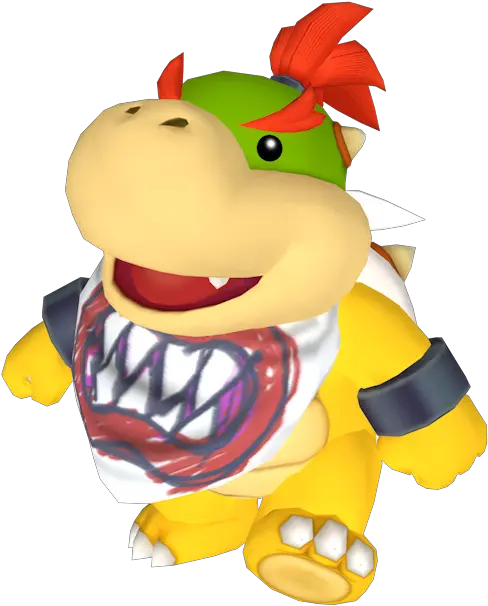 Wii Super Smash Bros Brawl Bowser Jr Trophy The Super Smash Bros Brawl Bowser Trophy Png Bowser Jr Png