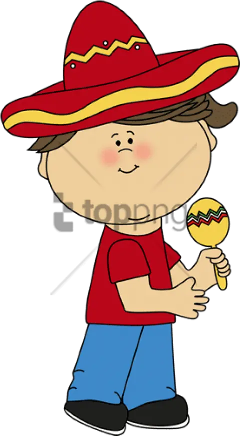 Free Png Download My Cute Graphics Spanish Images Cinco De Mayo Kids Clipart Cinco De Mayo Png
