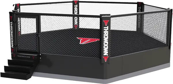 Professional Mma Cageufc Cageoctagon Cagehigh Quality Throwdown Mma Octagon Png Steel Cage Png