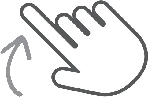 Finger Gesture Hand Interactive Swipe Up Hand Png Swipe Up Png