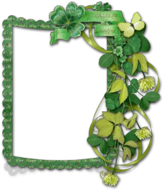 Green Frame With Leafages Clipart Png Icon Frame Clipart Png