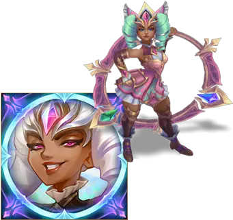 Loot Battle Queen Qiyana Coronation Chroma Png Diana Summoner Icon