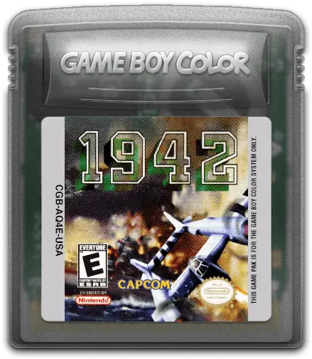 Play 1942 For Game Boy Color Online Oldgamessk Armada Fix Racers Gameboy Png Nintendo Cartridge Icon