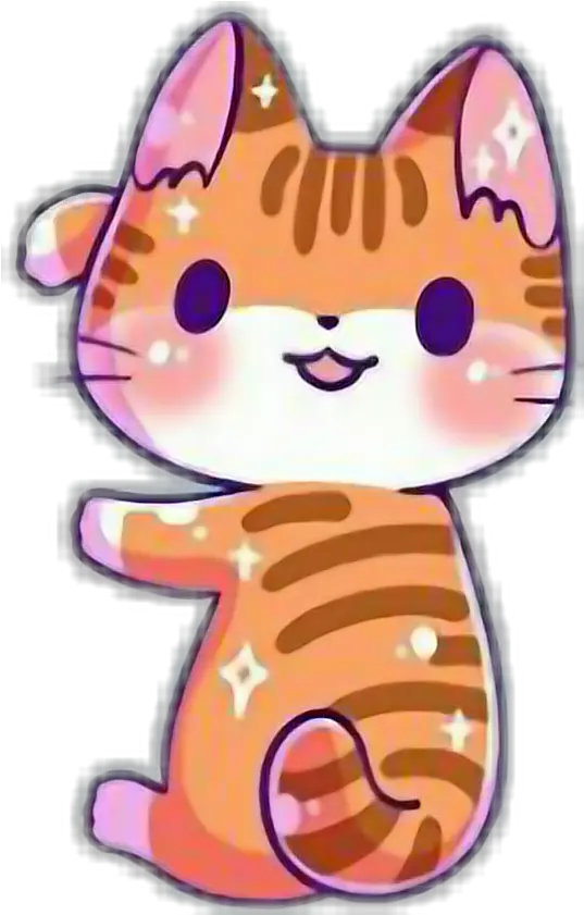 Kawaii Cute Cat Kitten Cats Catlove Report Kawaii Cute Cat Easy Cute Cat Drawings Png Cute Cat Png png