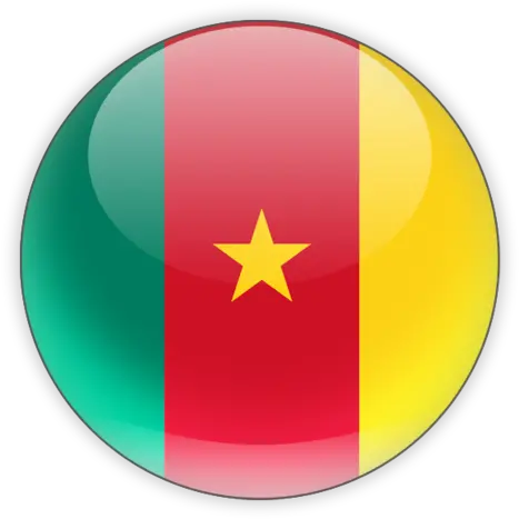 Round Icon Illustration Of Flag Cameroon Cameroon Flag Icon Png Round Flag Icon