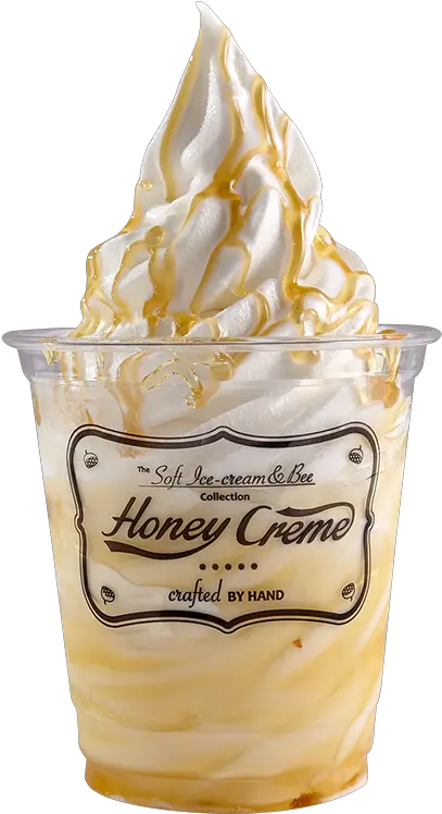Menu U2014 Honey Creme Premium Soft Ice Cream Honey Creme Png Cream Png